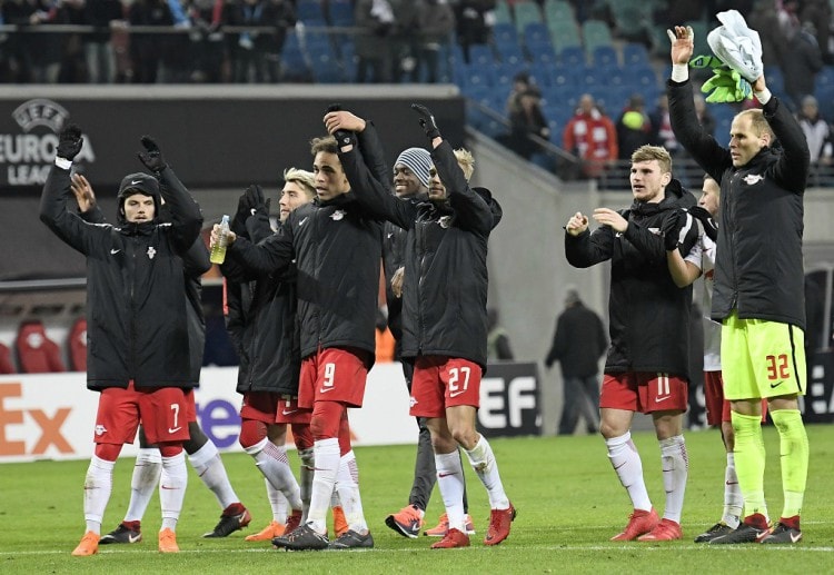 Leipzig đi tiếp vào vòng 16 Europa League sau khi đánh bại ứng cử viên cá cược Napoli nhờ luật bàn thắng sân khách