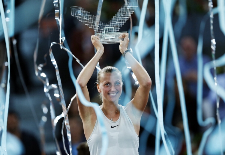 Petra Kvitova has delighted betting sites following her impressive win against Kiki Bertens in Mutua Madrid Open