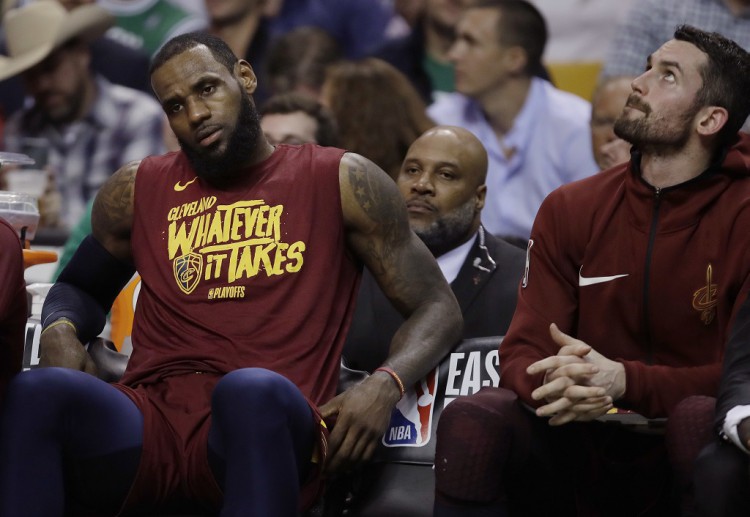 Betting websites are now skeptical if the Cavs can mount a comeback