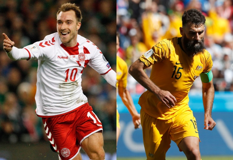 Denmark aim to break Australian hearts by knocking them out of the World Cup