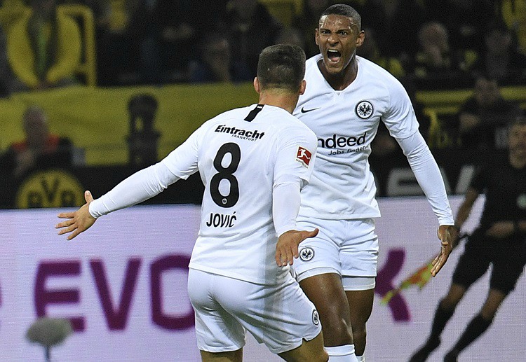 Haller did good to finish the counter attack for Eintracht before Wolf restored the lead for Dortmund in the Bundlesliga