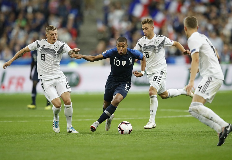 Kylian Mbappe and Les Bleus overcome Germany in their UEFA Nations League Group A1 clash