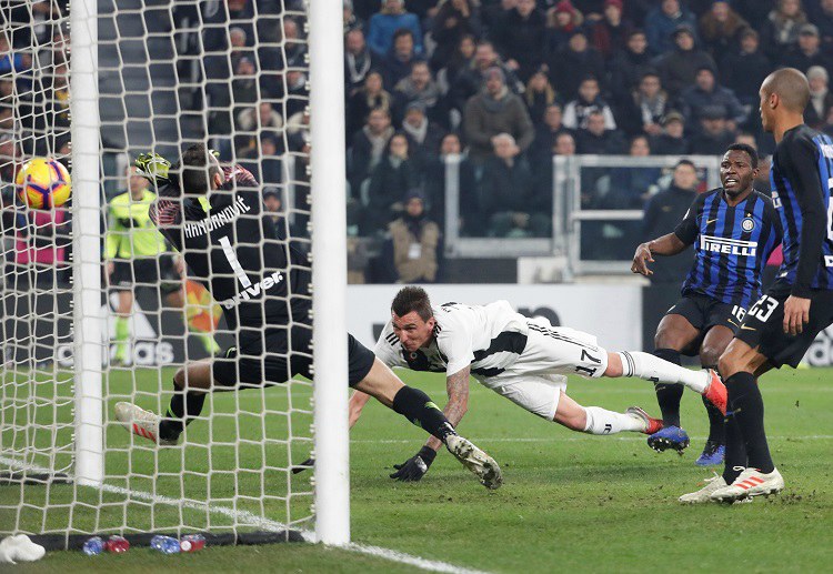 Samir Handanovic keep Inter Milan in the game with his saves despite conceding a goal against Juventus in Serie A