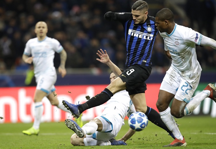 Kết quả kèo cược UEFA Champions League 2018 Inter Milan 1-1 PSV Eindhoven: Xuống Europa League chơi