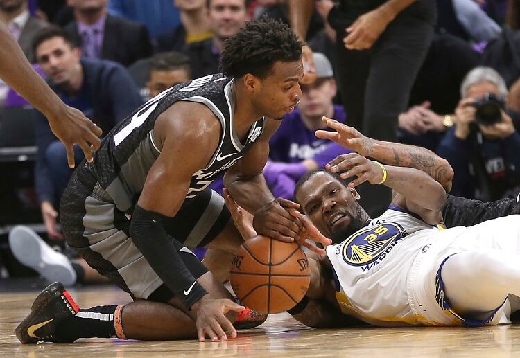 Sacramento Kings' Buddy  Hield has hindered the Warriors from easily winning during their recent NBA match