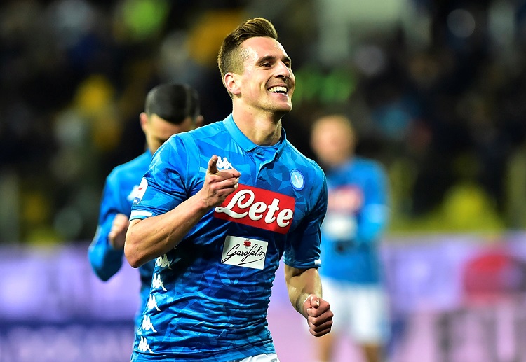 Arkadiusz Milik currently has the best goal per minute ratio in Serie A