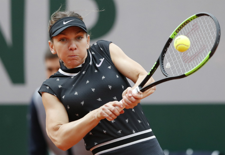 Simona Halep menang atas Ajla Tomljanovic.