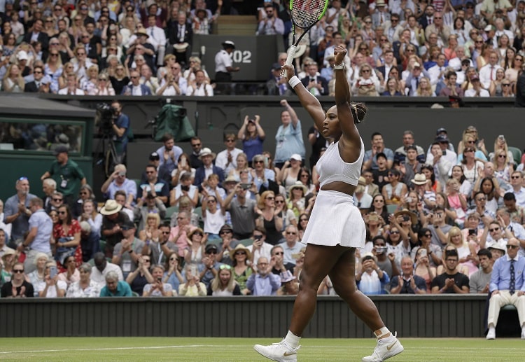 Serena Williams takes a step closer to the Grand Slam after beating Alison Riske in Wimbledon quarter-finals