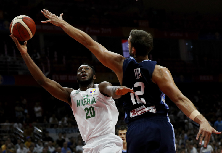 조쉬 오코지는 FIBA 월드컵에서 나이지리아 최고의 선수 중 하나였다.