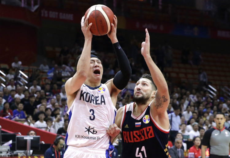 이정현이 FIBA 월드컵에서 대한민국의 득점을 이끌어냈지만 다소 부족했다.