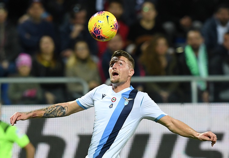 Lazio hope to continue their goal scoring run and score when they face Napoli in Serie A