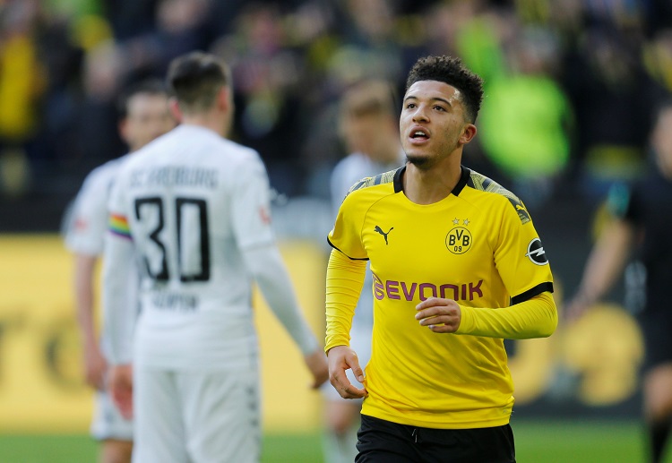 Bóng đá: Sancho mới ra sân 23 trận cho Borussia Dortmund ở Bundesliga