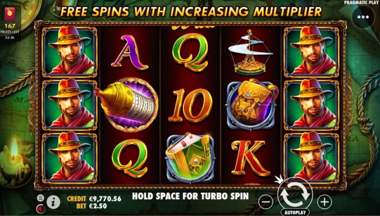 Trong game slot Da Vinci's Treasure tại SBOBET, người chơi có thể nhận tối đa lên đến 60 vòng quay miễn phí