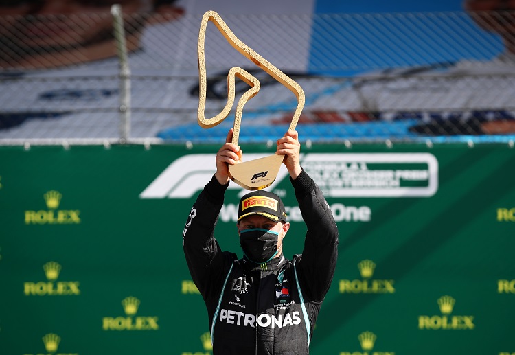 Mercedes driver Valtteri Bottas led from start to finish in the Austrian Grand Prix