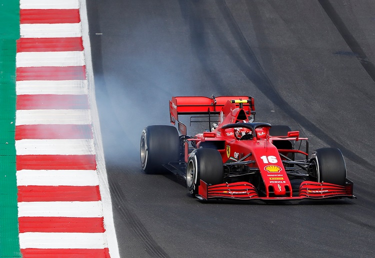 Ferrari's Charles Leclerc is eager to claim a win at the Emilia Romagna Grand Prix