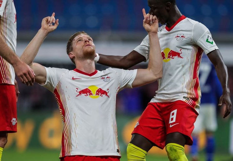 Skor 4-0 RB Leipzig vs Schalke di Bundesliga