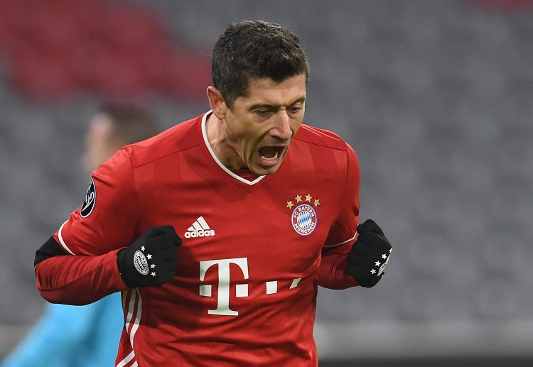 Robert Lewandowski could score yet again in Bayern Munich's Bundesliga game vs VfB Stuttgart 