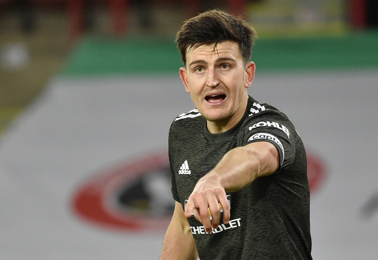 Harry Maguire dalam taruhan bola Liga Inggris