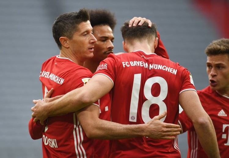 Robert Lewandowski hits two goals in Bayern Munich's 5-1 victory against FC Koln in recent Bundesliga match