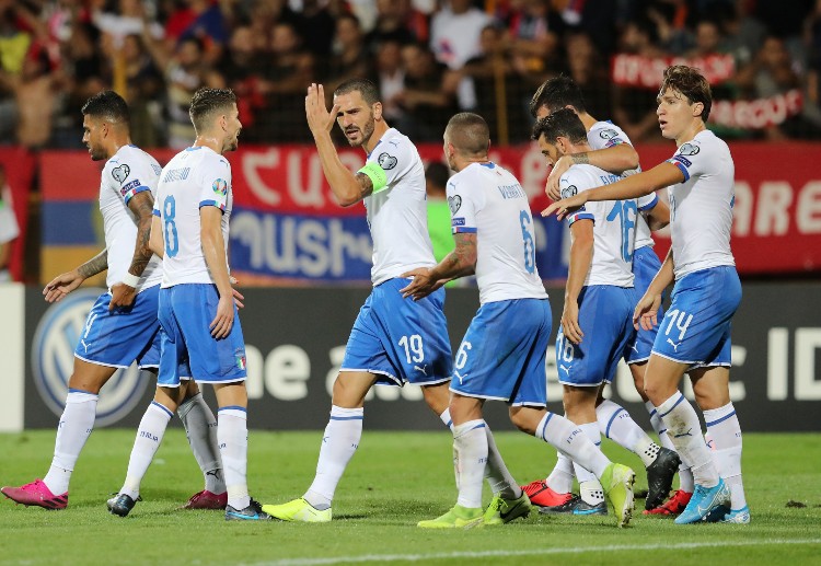 Vòng loại World Cup: khi tiếp các đội tuyển có trình độ ngang tầm với đối thủ sắp tới Bắc Ireland, Italia thường thắng đậm