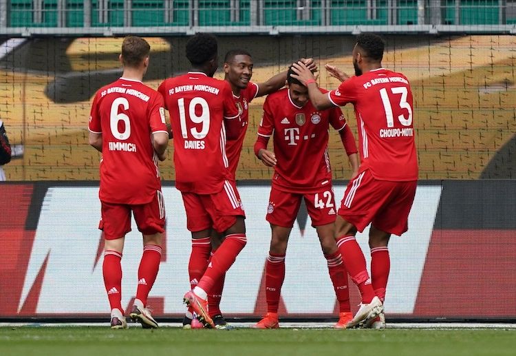 Jamal Musiala has scored the winning goal in Bayern Munich's 2-3 victory against Wolfsburg in Bundesliga