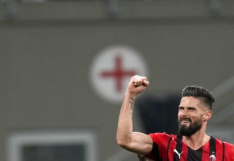 AC Milan andalkan Olivier Giroud untuk mencetak gol di Serie A