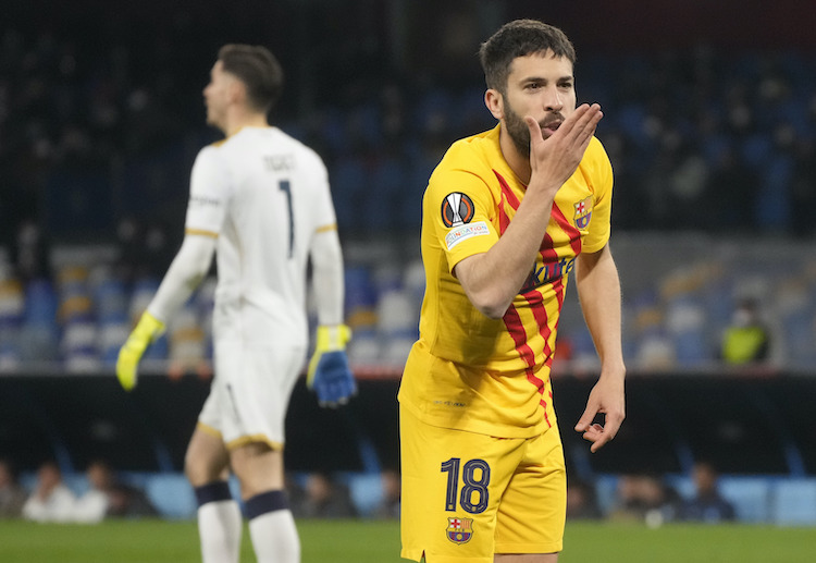 Jordi Alba andalan Barcelona di Liga Eropa.