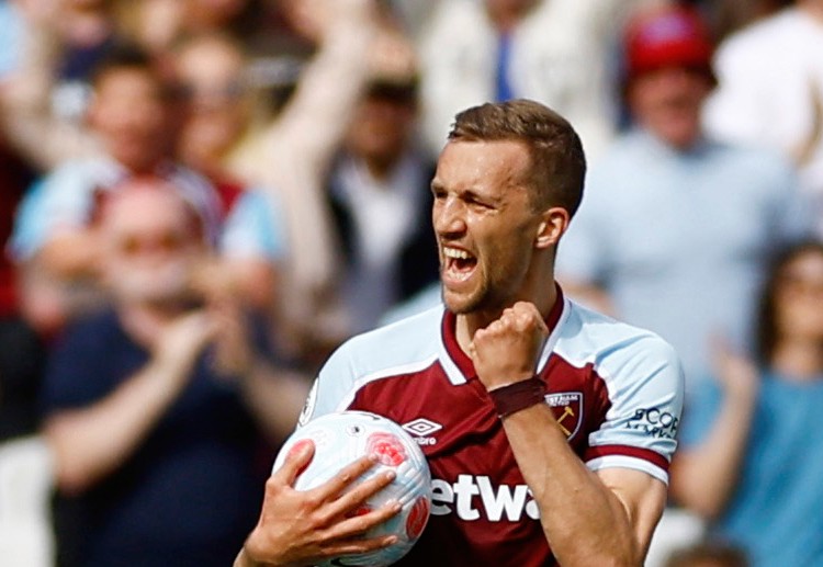 Premier League: Thomas Soucek scored on the 74th minute of West Ham United's 1-1 draw against Burnley