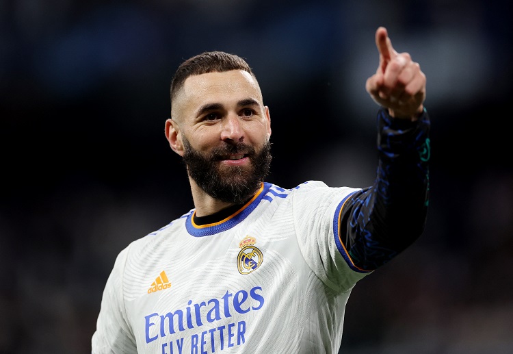 Karim Benzema andalan Real Madrid di La Liga.