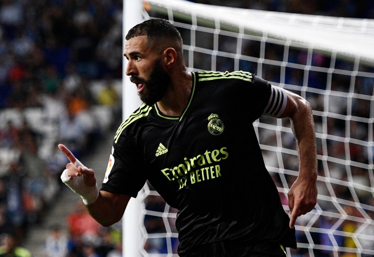 Karim Benzema andalan Real Madrid di La Liga.