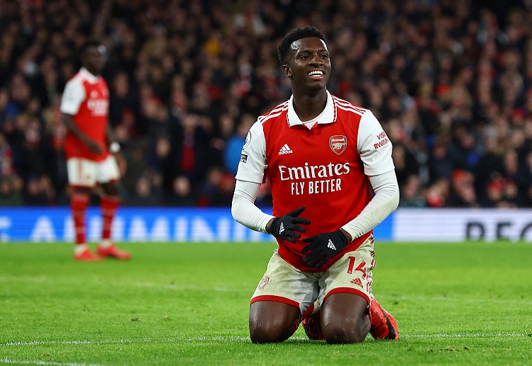 Eddie Nketiah optimis di FA Cup.