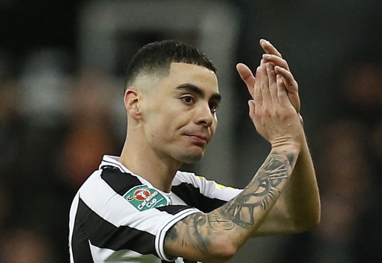 Miguel Almiron jadi andalan Newcastle United di Piala EFL