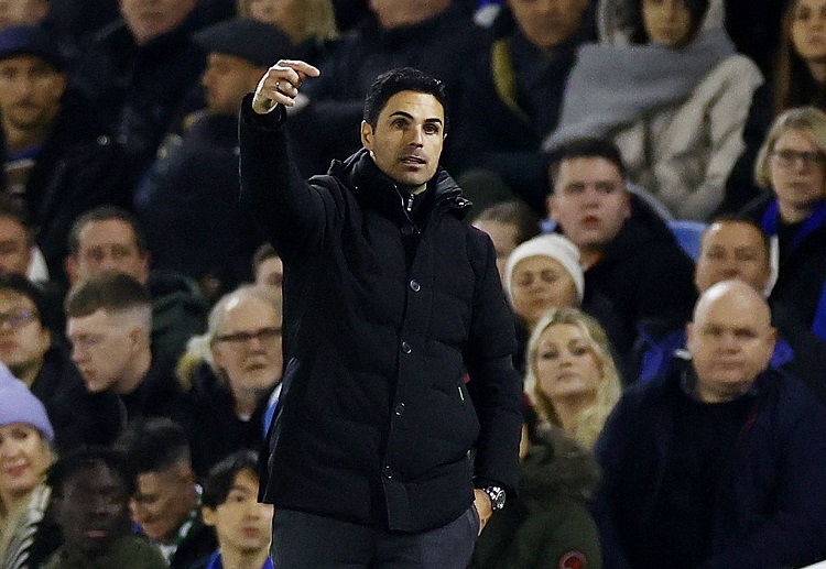 Mikel Arteta optimis di Liga Inggris.