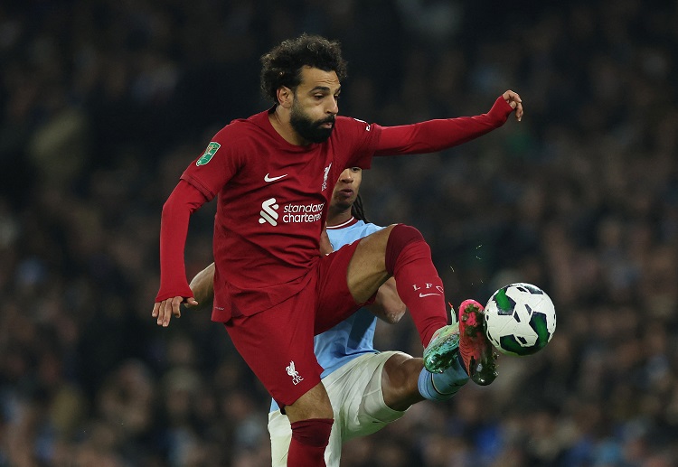 Mohamed Salah prepares in Liverpool's upcoming Premier League match against Manchester City