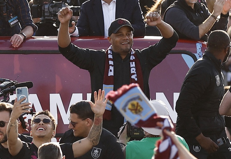 Vincent Kompany helped Burnley seal promotion for the Premier League 2023-24 season