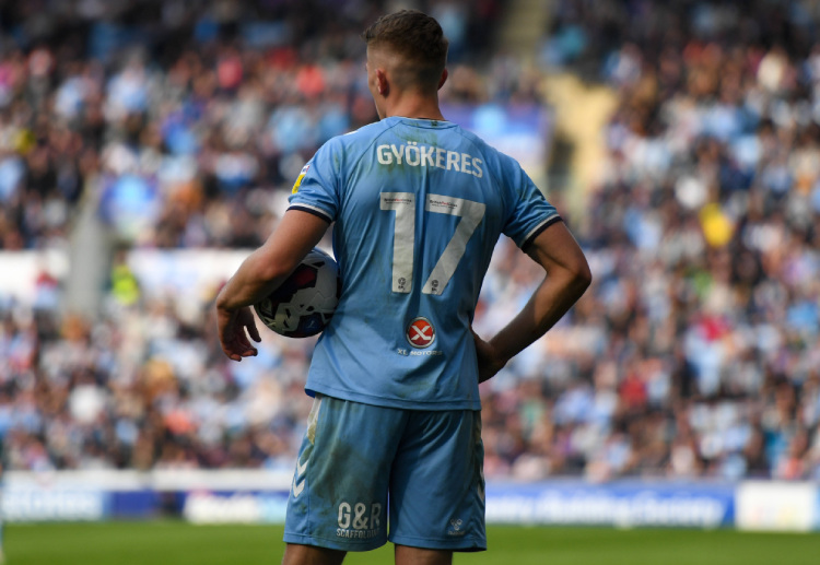 Viktor Gyokeres will try to score goals for Coventry City in their EFL Play-Off final tie against Luton Town