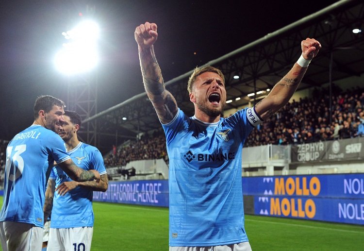 Ciro immobile jadi andalan Lazio di Serie A