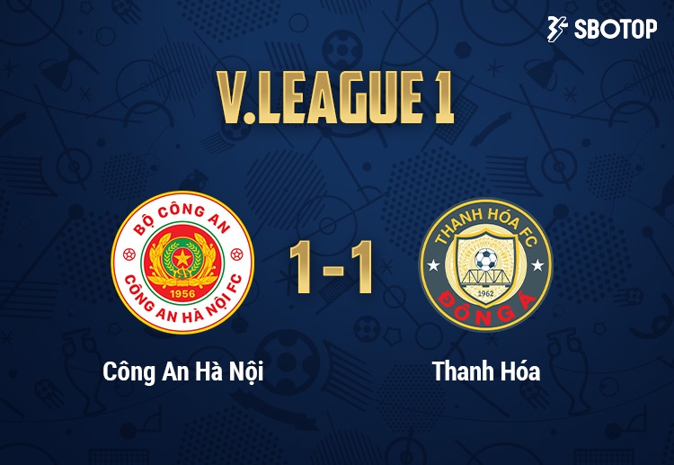 Công An Hà Nội vô địch V League 2023 ngay khi vừa mới lên hạng