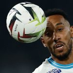 Olympique de Marseille's Pierre-Emerick Aubameyang has not yet scored in Ligue 1 this season