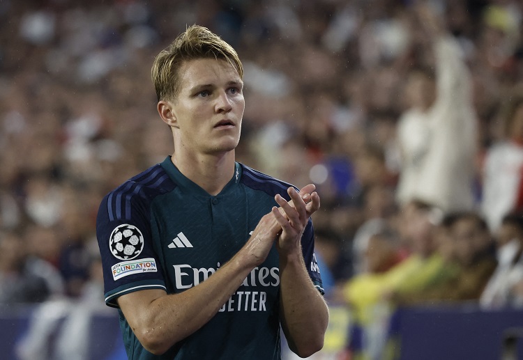 Martin Odegaard is keen to get back in Arsenal’s next Premier League match between Brentford