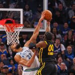 This is the first of a back-to-back NBA outing for the Warriors and the Timberwolves at Chase Center