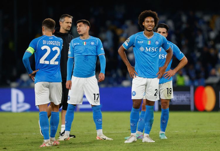 Napoli hiện đang xếp thứ 2 bảng C vòng bảng Champions League