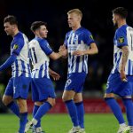 Brighton hiện xếp thứ 9 trên BXH Premier League 2023/24