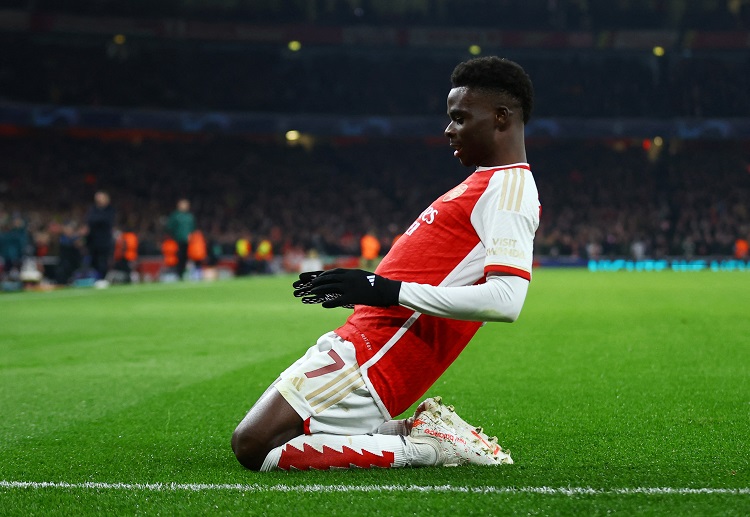 Bukayo Saka đã giành được 5 Man of the match ở Premier League 2023/24