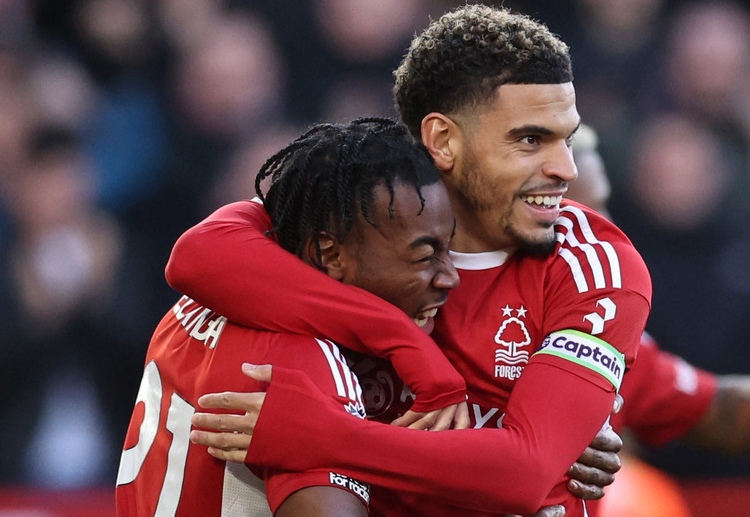 Nottingham Forest đang xếp ngay sau Fulham trên BXH Premier League