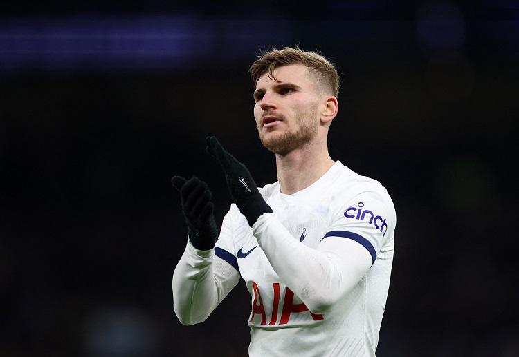 Timo Werner jadi salah satu andalan Spurs di Premier League