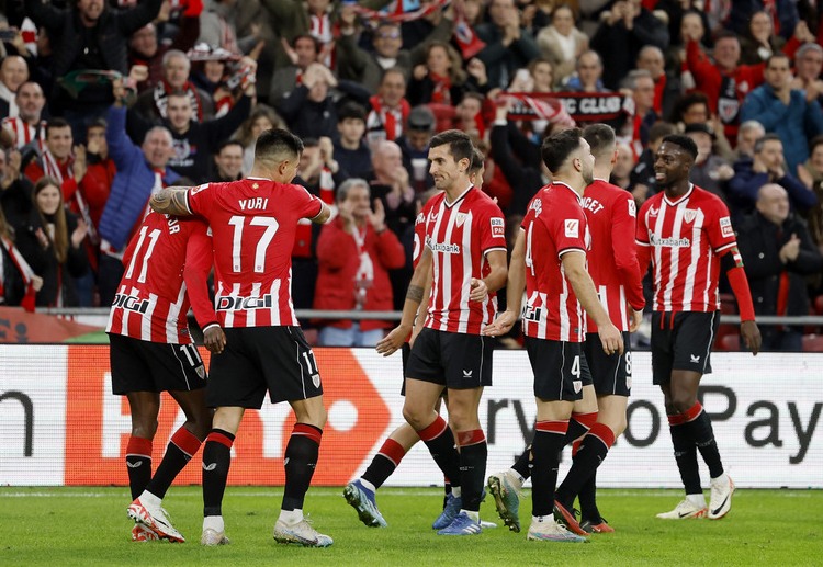 Athletic Bilbao đang xếp thứ 5 trên BXH La Liga 2023/24