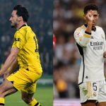 Mats Hummels and Jude Bellingham will both aim to score as Borussia Dortmund face Real Madrid in the Champions League