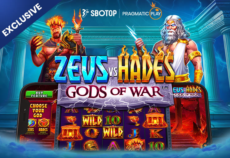 Zeus vs Hades menampilkan dua dewa mitologi Yunani dan berlangsung dalam permainan slot 5x5 ini