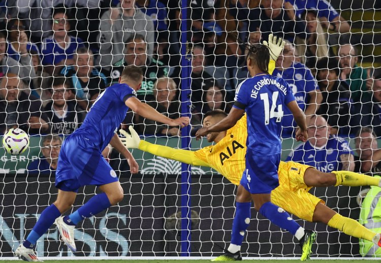 Jamie Vardy scored on his Premier League return as Leicester City draw 1-1 with Tottenham Hotspur